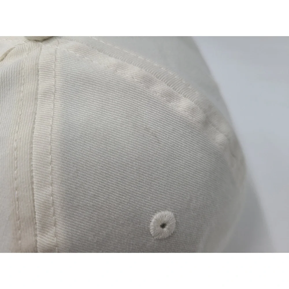 Callaway Golf Flex Fitted S-M Hat Cap Polyester Blend Casual Dad Men Women White